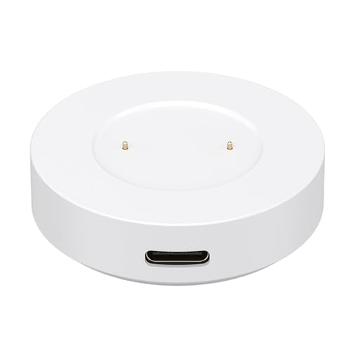 QEINZOY Caricatore per Huawei Watch GT 2 / Watch GT 2e / Watch GT, Honor Magic Watch 2 / Honor Watch Gs Pro, USB C Caricatore Magnetico Dock di Ricarica Portatile (Senza Cavo), Bianco