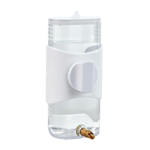 Parrot Drinker Water Bottle Dispenser Feeder Hangable Pet Drinking Supplies