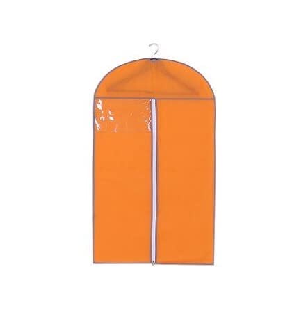 Costume housse, robe vêtements manteau de vêtements de vêtements Sac à la poussière anti-poussière Protection de stockage respirante, lavable sac de costume avec une fenêtre transparente sac de rangem Cover