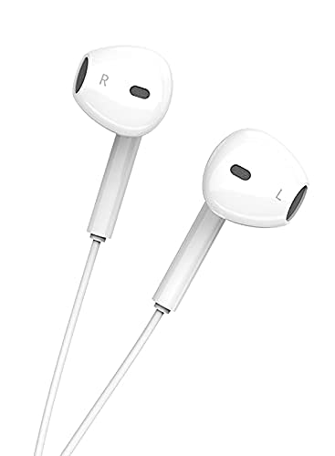 JellicoCT-23 Earphone 3.5mm In-Ear Wired Earphone with Stereo Surround, Remote Control and Microphone for Hands-free Calls and Listening Music
