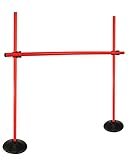 Réglable en hauteur et flexible : la barre transversale peut être fixée à une hauteur variable pour différents niveaux d'entraînement et exercices.