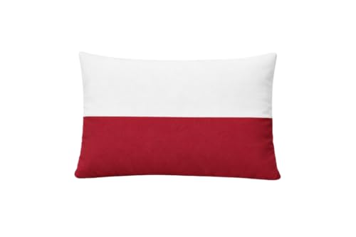 Image of ARLinen Hollow Fiber Sleeping Pillow - Set of 1, Height Adjustable, Soft & Fluffy Comfort, White & Burgundy, 29x19 Inch with 300g Extra Fiber for Custom Comfort, Pillow Covers Included