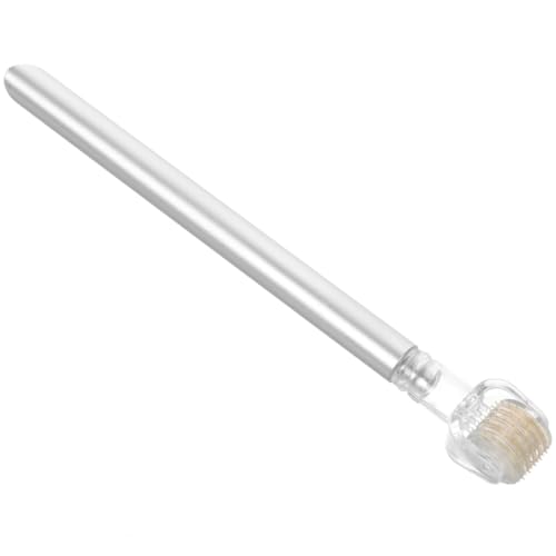 JOINPAYA Rullo per Sopracciglia Manico in Acciaio Inox 1mm, Testina Sostituibile, Strumento Compatto la Cura Dell’attaccatura Chioma e Modellatore Sopracciglia Uomo e Donna