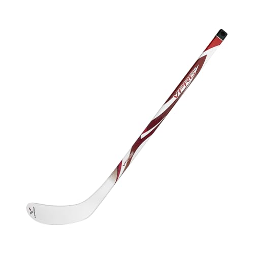 VPRO Mini-Hockeyschläger, Rot und Weiß, 74cm/P92/F12 (Rechts)
