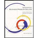 Hardcover Statistics for Business Problem Solving Book