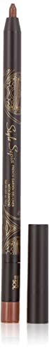 TOUCH IN SOL Style Sepia French Garden Gel Liner with Diamond (#3 Cream Brulee) - Long Lasting Waterproof, Oil-Proof Eyeliner with Diamond Pearl Finish, No Irritation Formula for Senstivie Eyes