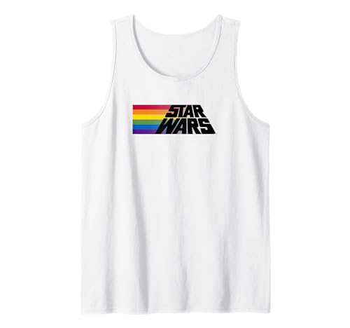 Débardeur Star Wars avec logo arc-en-ciel pour un look geek en festival