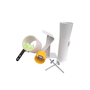 Kerry’s Corn Cutter Corn Creamer System (Corn Stripper) Made in USA for Whole Kernel or Cream Style Corn Includes Shucker/Desilker Tube