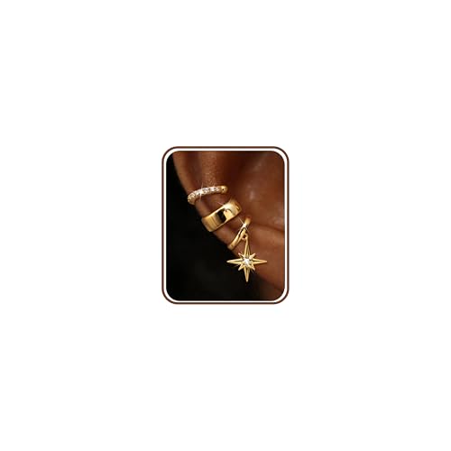 Boucles d'oreilles sans piercing en or 14K | Éclat durable et design minimaliste