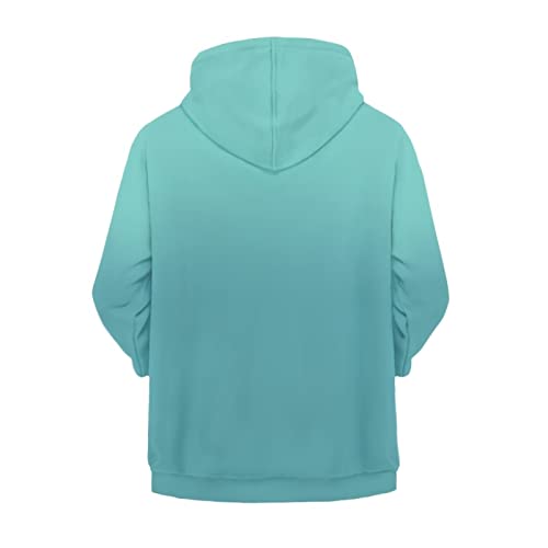 Ystardream Cartoon Axolotl Zip Up Hoodies For Teen Girls Graphic Sweatshirt With Front Pocket Long Sleeve Loose Activewear T-Shirts For Kids Girls Youth 11-13 Years Sweater Tops Sports Shirt #TOP1