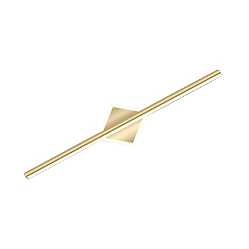 Luminaire de miroir LED en alliage doré au design moderne 16w