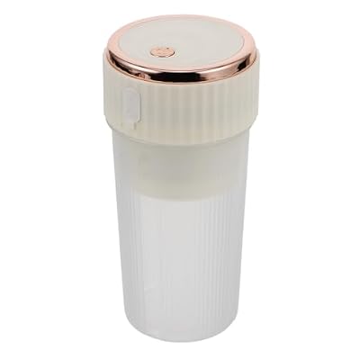 Homoyoyo Portable Electric Juicer Cup Small and Portable Design Mini Handheld Juicer Blender with PC Material and Easy to Clean USB Rechargeable for Home Use and Office