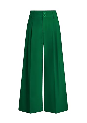 Image of PRETTYGARDEN Women's High Waisted Wide Leg Dress Pants