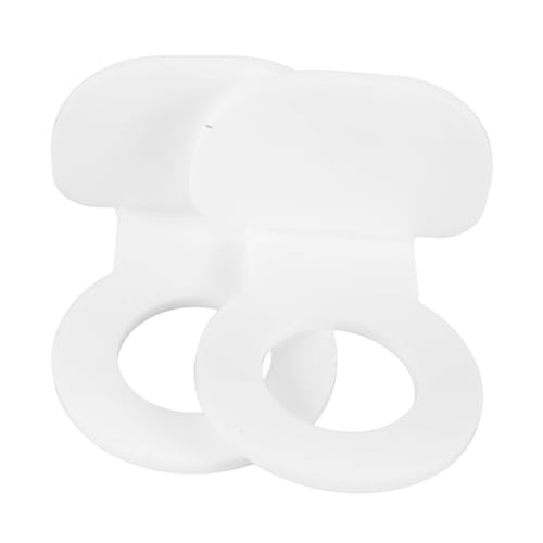 balacoo 2 Pcs Acrylic Wall Mount Ball Bracket Baseball Tennis Golf Softball Holder for Display Storage