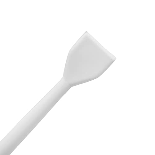 eisco 12pk lab stirring rods - spatula ends - policeman stir rods - cocktail stirrers - polypropylene plastic
