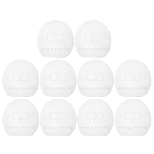 BESPORTBLE 10piezas Película Protectora para Raquetas De Tenis De Mesa Transparente No Adhesivo Funda Protectora para Raquetas De Tenis De Mesa para Jugadores Accesorio De Repuesto