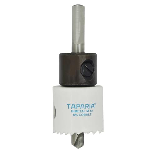 Image of Taparia Bimetal Mini Hole Saw HSM 25 - Precision Cutting Tool, High -Speed Steel Teeth for Wood, Metal & Plastic