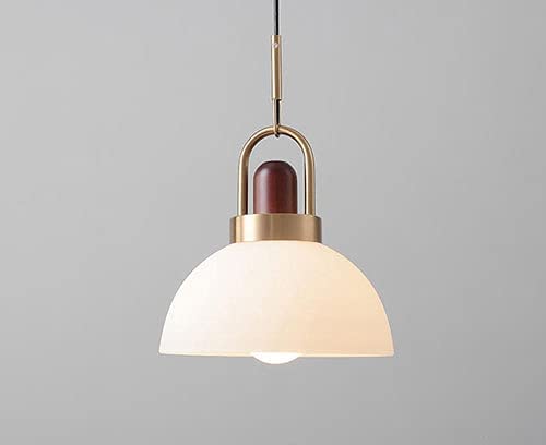 Lampe suspendue minimaliste nordique un tête luminaire bureau noir