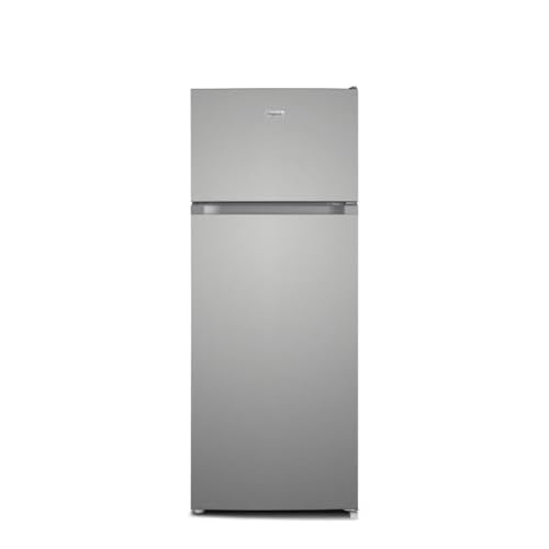 FrigeluX Réfrigérateur Double Porte Inox RDP216XE 211L