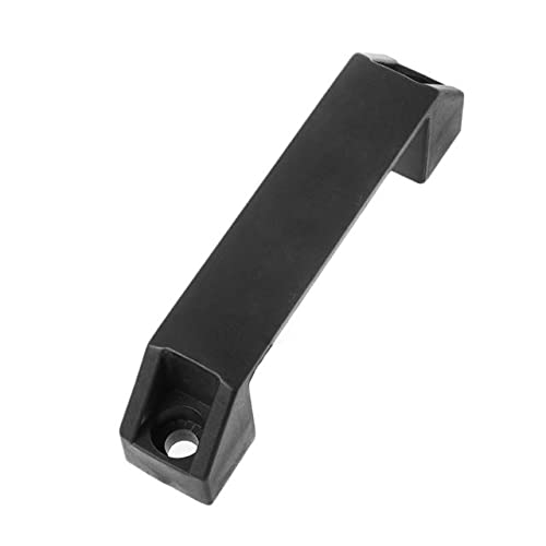 Poignées de tiroir en plastique noir pour armoire et placard de cuisine (2 pièces)