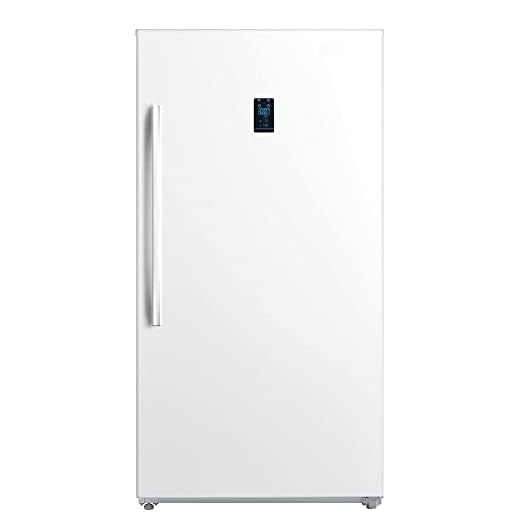 Midea 17-cu. ft. Upright Convertible Freezer in White