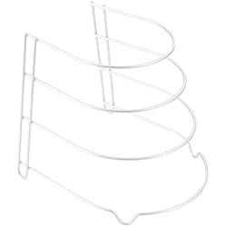 Porta Sartenes EUROXANTY Organizador para sartenes | Porta platos | Porta platos para mesa de cocina y fregadero | Sirve para ahorrar espacio | Separador de platos | 26 cm