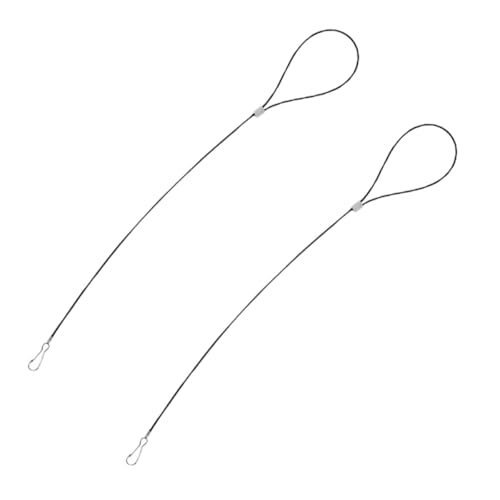 Healeved 2 Pièces Loquet de Porte Extérieur en Acier Inoxydable