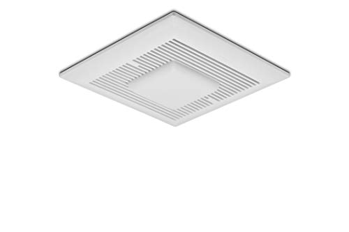 Hauslane Bf200 Electric Bathroom Fan - 120 Cfm Ultra Quiet Exhaust & Ventilation Fan With 6W Led Light For Improved Airflow & Air Circulation – Suitable For 120 Sqft Room #TOP3