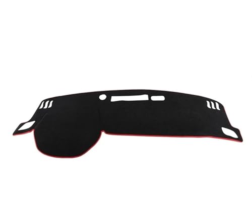 Tapis de tableau de bord Nissan Qashqai J12 protection solaire antidérapant noir 2021-2024