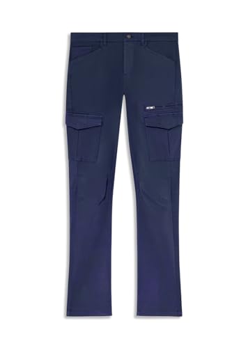 Pantalon Joyce bleu denim de la taille 29 idéal pour le bureau et les sorties