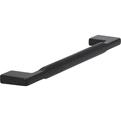 Siro Clausthal-Zellerfeld 2496-180PB12 - Tirador para muebles (180 mm x 28 mm x 12 mm, 160 mm), color negro mate