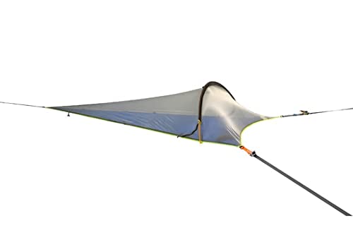 Tentsile UNA 1-Person Hammock Tree Tent - Ultralight, Waterproof for Solo Hiking, Camping, Backpacking - Forest Green, 120 kg/265 lbs