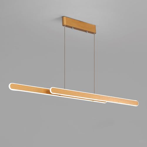 Lámpara lineal LED de 48W ultrafina en metal para techo de diseño