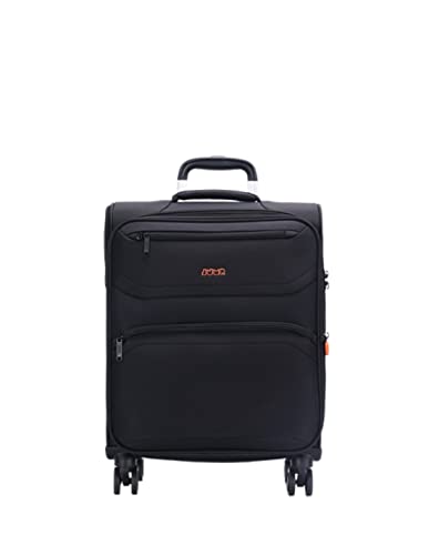JUMP Valise Extensible 4 Roues Moorea 2 (MX02/MX03/MX04/MX05) (Noir, 55x40x20/24 cm)