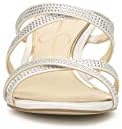 Jessica Simpson Women's Chanter High Heel Sandal Heeled, White, 8 | Image 1