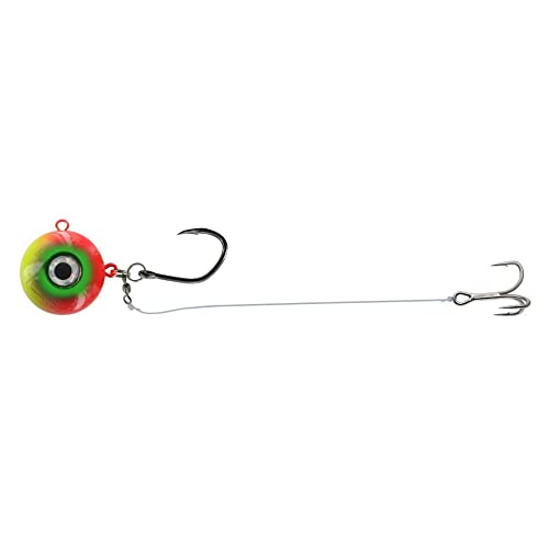 Dega Deadbait Halibut Rig – Baitball 300 g, 400 g y 500 g – Sistema de cebo natural – Sistema de fletán (400 g – Parrot)