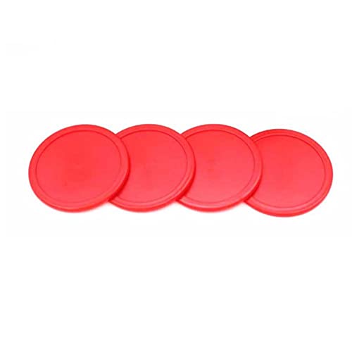 Kisangel 4Pcs 50Mm Air Hockey Pucks Mini Plastic Air Hockey Discs Replacement Table Air Hockey Goal Sports Educational Toy For Children Kids #TOP5