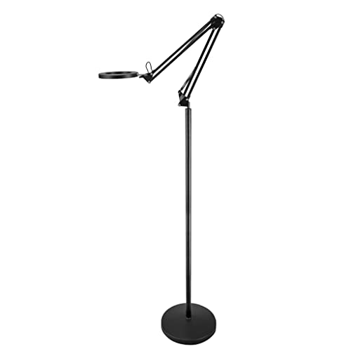 Lampe de sol grossissante pliable contre la fatigue oculaire en manucure