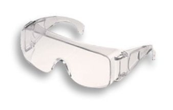 Preisvergleich Produktbild JSP ASA120-021-300 OVER SPECTACLES - CLEAR - ALPIN