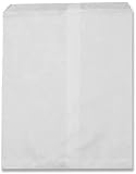 N'ice Packaging 200 White Flat Paper Bags Good for Candy, Cookies, Small Gift, Crafts, Party Favor,