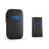 ワイヤレスチャイム 玄関チャイム 電池不要 自動発電 ドアベル 38曲メロディー 5段階音量調節 200M無線範囲 防水 防塵 メモリー機能 呼び出しチャイム 玄関 介護/飲食店 送信機1個 受信機1個