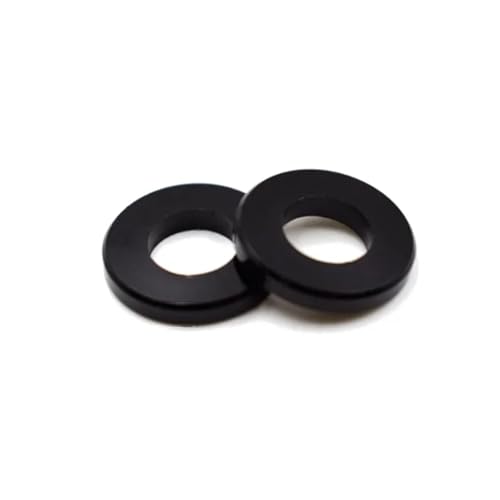 Lkq- M4 M5 M6 M8 Colourful Aluminum Alloy Flat Washer Anodized Aluminum Alloy Gasket Spacer Sleeve Non-thread Standoffs, 