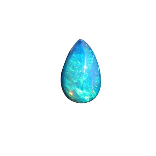 Opale de feu éthiopienne naturelle 7x12mm cabochon en vrac 1.25ct