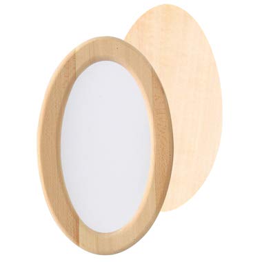 アシーナ トールペイント用白木 Wood (ウッド) ミラクルオーバルフレーム L 15003276