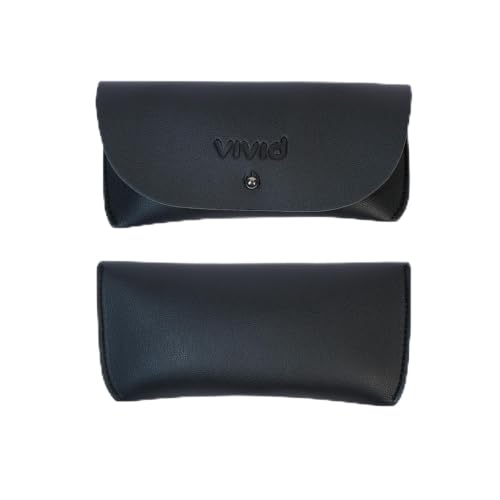 Image of Unisex Specs Chicago Button Eyewear Dabbi Faux Leather Soft Case Cover