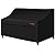 RICHIE Patio Loveseat Cover - Waterproof Outdoor 2-Seater Sofa Cover with Air Vent, UV Resistant Patio Furniture Covers for 60"W*34"D*31"H Loveseats (Black)