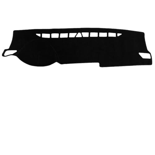 Couverture de tableau de bord antidérapante en velours noir pour Geely Boyue 2018-2021
