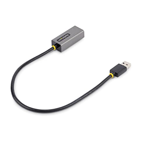 Image of StarTech USB 3.0 to Gigabit Ethernet Adapter, 10 /100 /1000Mbps, Driverless