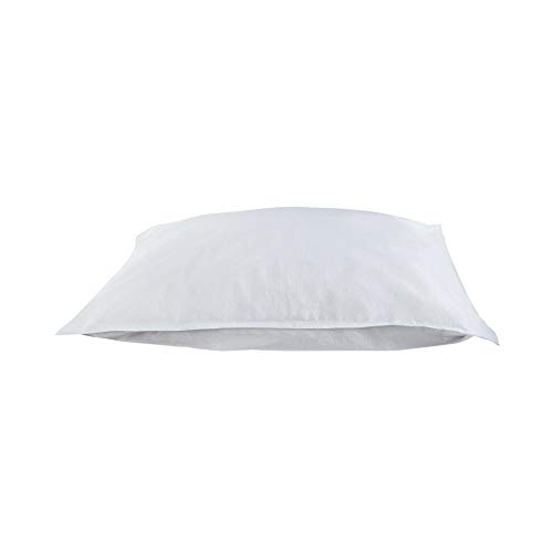 mckesson disposable pillow case covers 100 count bulk pillowcase single-use for medical hospital travel standard size white 21 in x 30 in