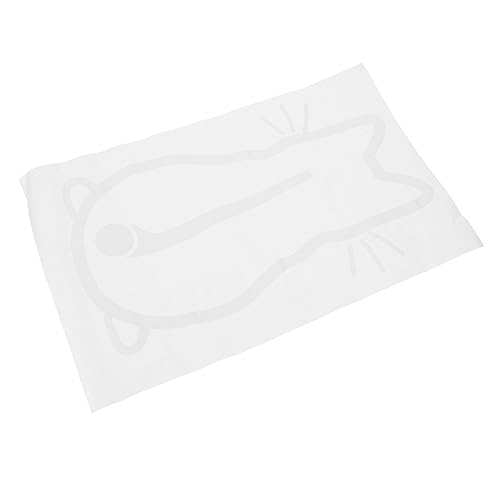 Autocollants pour pare brise PVC chat Amosfun décalcomanies arrière - 6